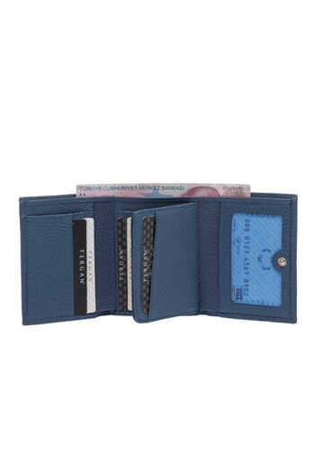 Tergan Blue Women's Wallet - S1Cb 00005633 -T0M
