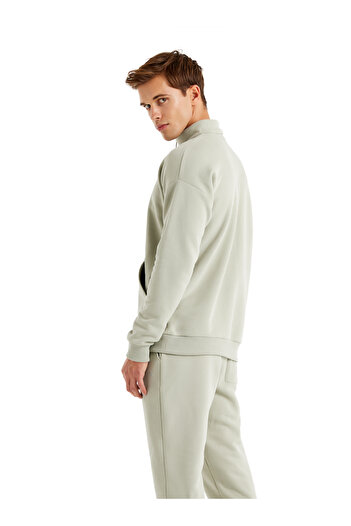 Blackspade Men's Green Sweatshirt 40620
