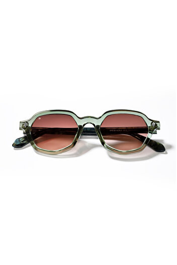 EYE OF HORUS Mihenk-Eoh91033 C4 Khaki Unisex Sunglasses