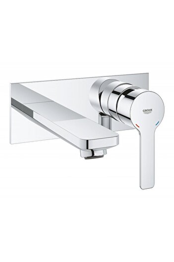 Grohe Baterie lavoar Grohe Lineare 19409001, montare pe perete, necesita set fixare, monocomanda, Crom