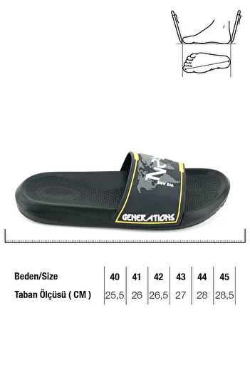 GEZER Men's Summer Pu Suitable for Wet Floor Home Bathroom Garden Pool Slippers