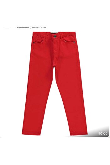ÇAĞLA KURT BOY'S RED PANT