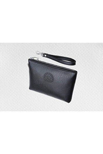 Generic Leather Handbag With a Strap to Hold in the Hand and 3 Internal Pockets for Papers,Travel