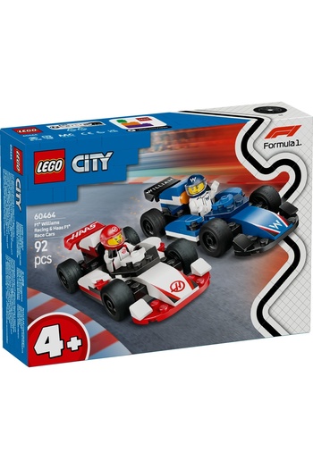 LEGO Set LEGO City - Masini de curse F1 Williams Racing si Haas F1 (60464)