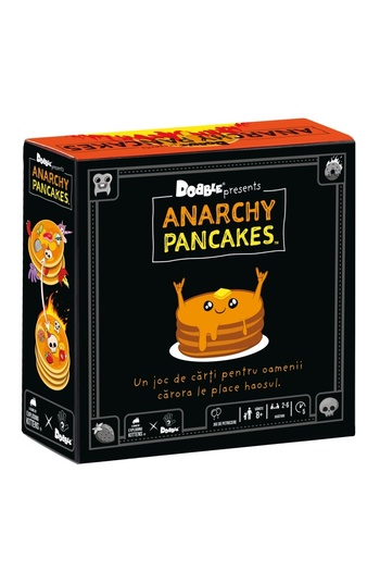 Asmodee Joc Dobble Anarchy Pancakes, limba romana