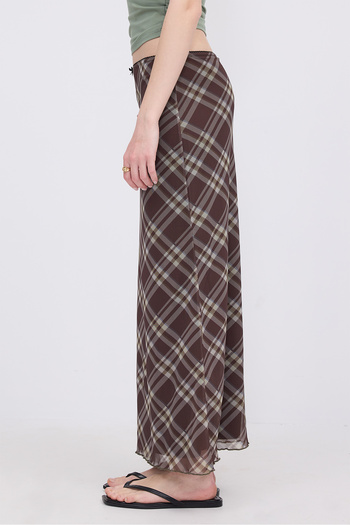 Addax Lined Long Skirt - E16803-E3