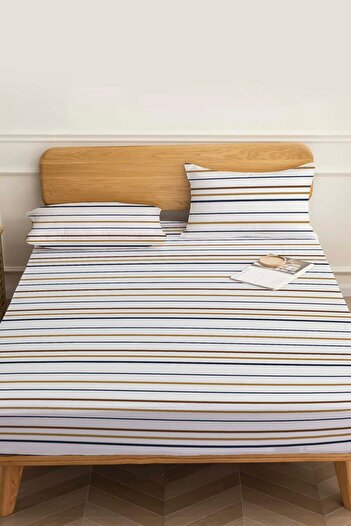 Rivaİstanbul Double Bed Sheet Aren Cotton