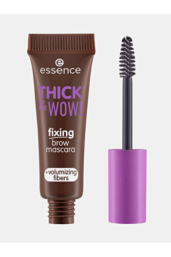 Essence Thick and Wow! Fixing Brow Mascara- 03 Brunette Brown