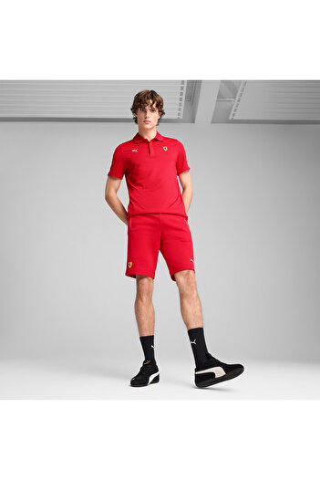 Puma Ferrari Race Erkek Kırmızı Günlük Stil Şort 63018402