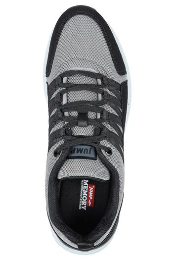 Jump 31181 Gray and Black Men's Sneakers - Casual Sneakers