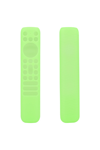Choice FluorescentGreen Silicone Remote Control Cover Case with Lanyard Anti Slip Television Remote Cover A