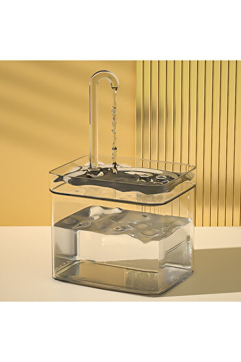 Choice Transparent Cat Water Fountain Auto Filter Transparent Cat Drinker USB Electric Mute Recirculate Fil