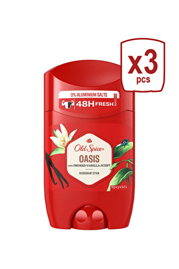 Old Spice ANTIPERSPIRANT STICK 50ML OASIS X 3