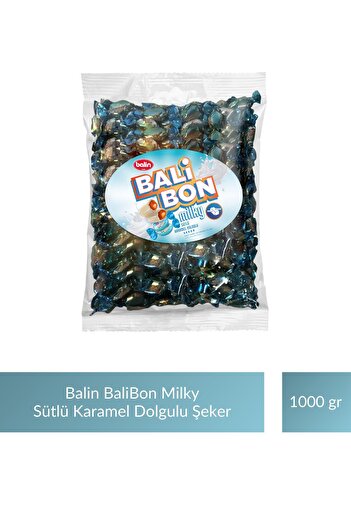 Kahve Dünyası Balin Balibon Milky Milk Caramel Filled Candy 1000 g X 2 Pcs