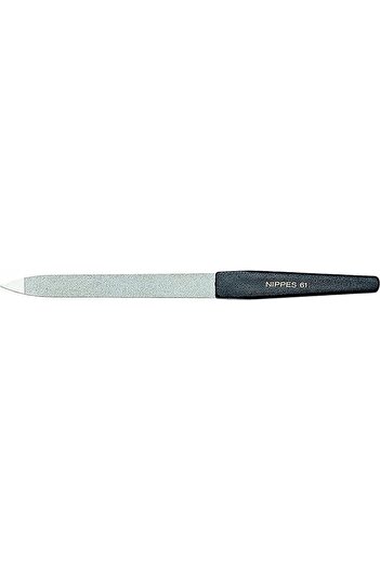 Nippes Solingen Sapphire Nail File Coarse & Fine 61, For Precise Filing Through Round Shape