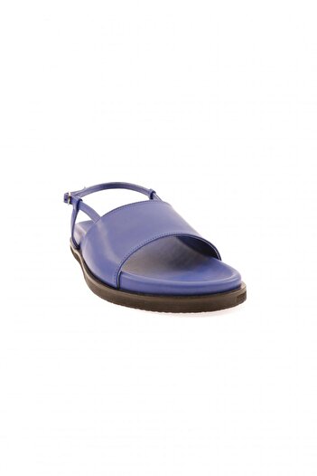 DGN Sax Blue Women's Thick Strappy Sandals