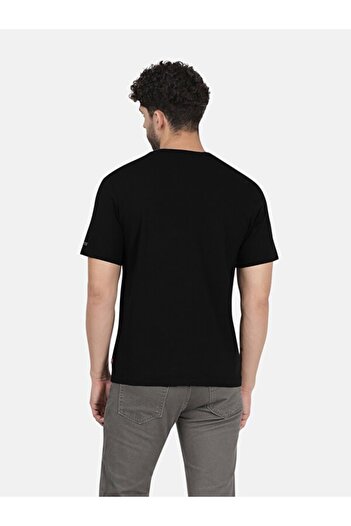 Levi's Ανδρικό 100% βαμβακερό μπλουζάκι Levis Crew Neck Μαύρο A2082-0147