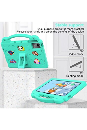 erorex Kids Case Compatible With Lenovo Tab M11 11 Inch 2024 Heavy Duty Eva Foam Shockproof Cover Kids