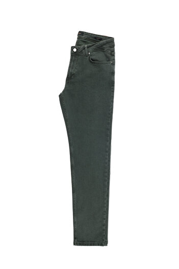 Abdullah Kiğılı Lycra Regular Fit Denim Trousers