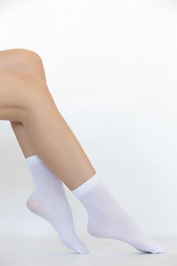Daymod Mycro 50 Socket Socks White