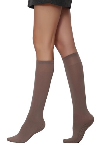 Daymod Massage 80 Knee Socks Mink