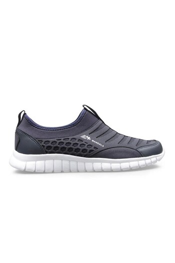 M.P. Comfort Sole Lace-Up Sports Shoes Men's Sneaker Navy White
