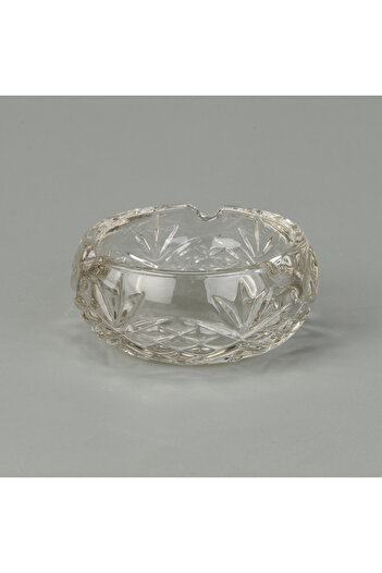 Delisoga Deli Soga Round Glass Ashtray - Transparent - 9.5 cm