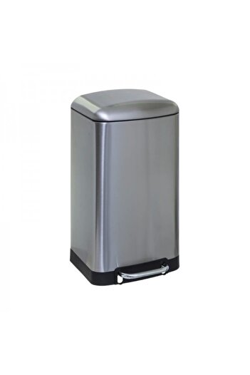 FİVE Metal pedal bin, Ariane Silver, 30 liters