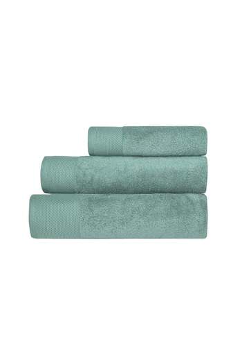 neşe home collection Зелений Робін 3-х предметний набір рушників для ванної кімнати