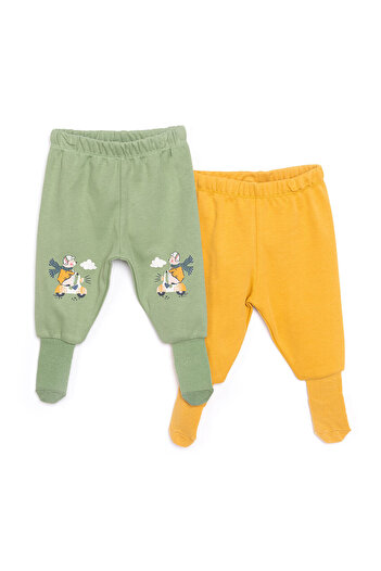 ebebek Hello Baby HelloBaby 2li Çoraplı Pantolon Erkek Bebek