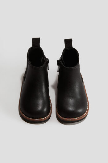 H&M Deri Chelsea Bot