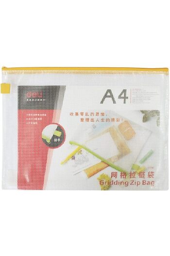 erorex E5596 Zip Bag Mesh Assorted Color 10 Pcs