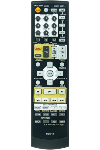 erorex جهاز تحكم عن بعد جديد Rc 972R بديل مناسب لجهاز استقبال Onkyo AV Txnr797 Tx Nr696 Tx Nr595 Tx Nr6100