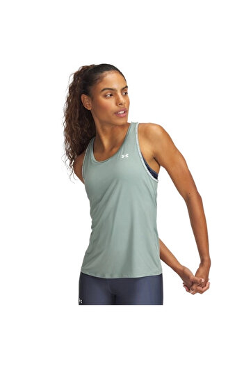 Under Armour Tech Γυναικείο Πράσινο Στιλ Casual Αθλητικό Στολή 1389851-348