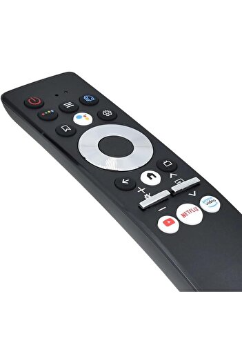erorex جهاز تحكم عن بعد للتلفزيون الذكي LED LCD مع وظيفة صوتية متوافق مع Netflix Youtube لـ Htr U27E