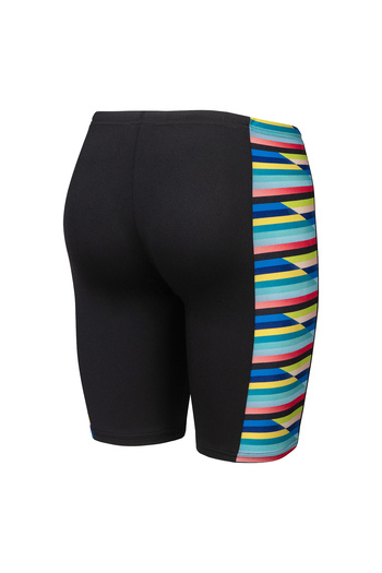 ARENA Racing Stripe Swim Jammer Çocuk Siyah Yüzücü Mayosu 009012550