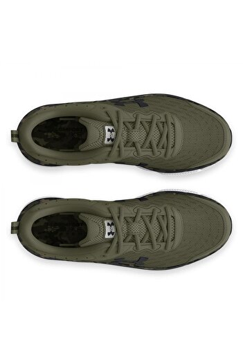 Under Armour 3027036 Ua Charged Assert 10 Camo Koşu Haki Erkek Spor Ayakkabı