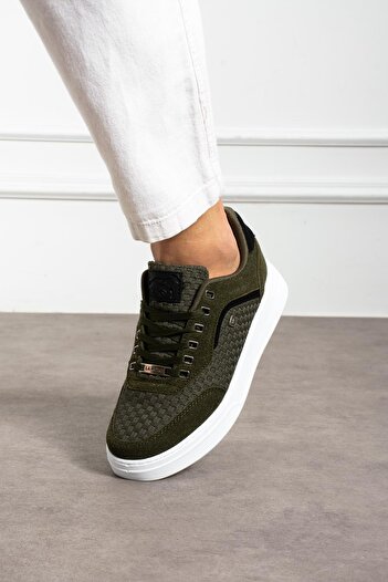 L.A Polo Nefes Alabilen Haki Erkek Sneaker Ayakkabı