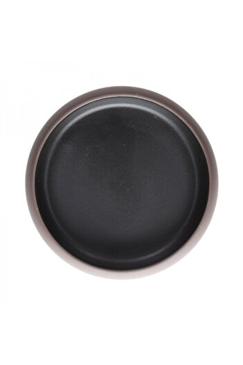 Tognana Set of 2 stoneware bowls, Elipse Moca Black, 17 cm