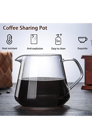 erorex V60 Drip Coffee Set,Drip Brew Pour Over Coffee Set,Smart Hand-Pour Coffee Maker Set, 4 1 Drip