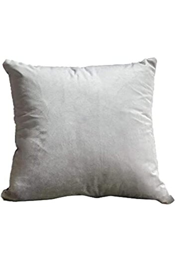 erorex Light Gray Velvet Decorative Solid Filled Cushion 45 * 45 Centimeter Am.Dc8025102570232 Pen