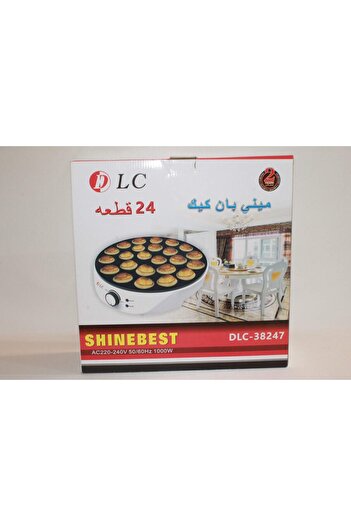 erorex Mini Pancake Baker 24 Pes, Griddle, Modern, Stainless Steel