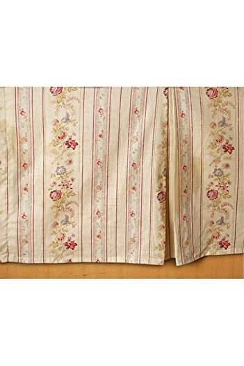 erorex Antique Rose Bed Skirt Twin Multi
