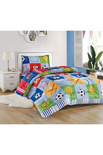 erorex 3 Piece Single Crib Bedding Set Includes Comforter Crib Sheet Pillow Sham Coverlet Lightweight