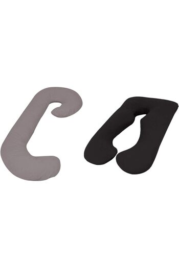 erorex C Shape Comfortable Pregnancy And Maternity Pillow Gray With U Shape Comfortable Pregnancy And