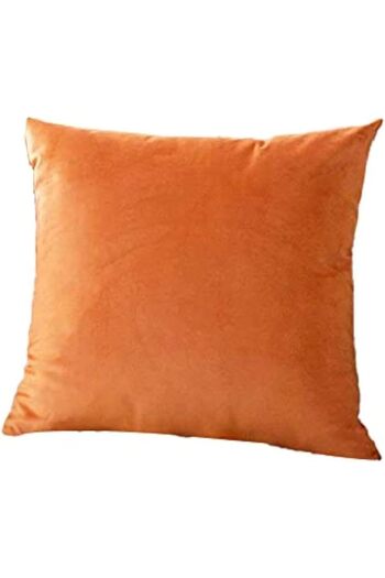 erorex Orange Velvet Decorative Solid Filled Cushion 45 * 45 Centimeter Am.Dc8025102570357 Pen