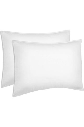 erorex Pack Of 2 Soft Microfiber Hotel Pillow White 120X50
