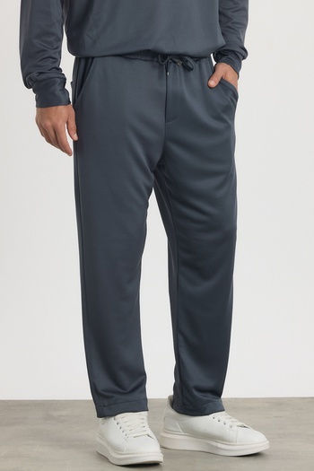 MADZEYMODA Premium Men's Elastic Waist Modal Fabric Smoked Woven Trousers Ls-22030