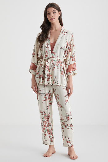 Catherine's Lux Mood Triple Pajama Set