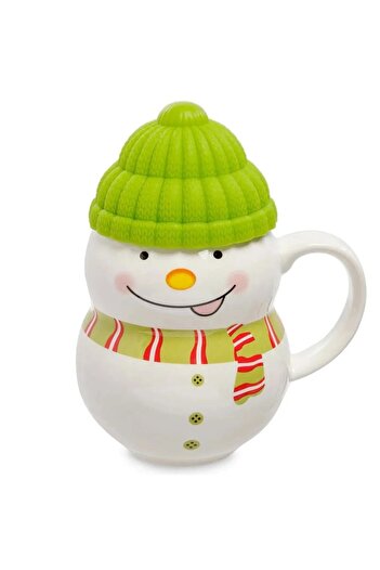 bilger Snowman Mug with Silicone Lid